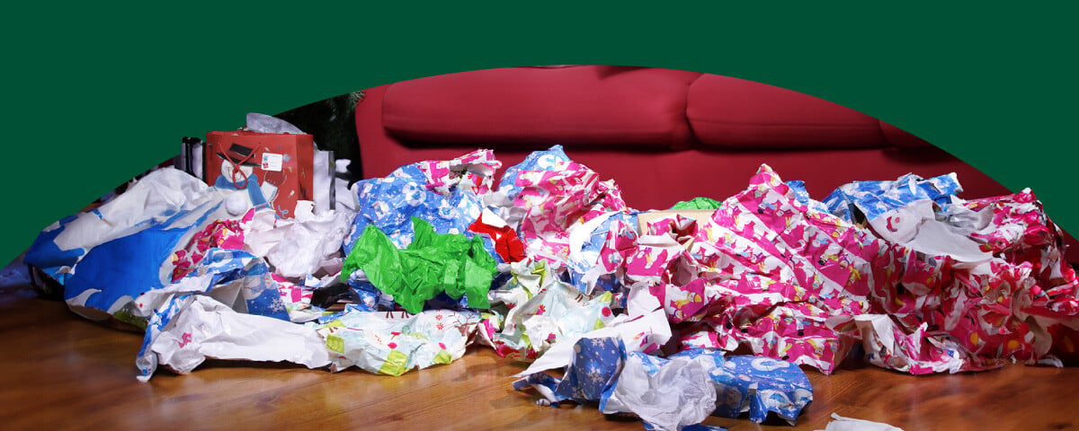 Wrapping paper recycling